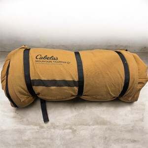 Red Cabelas Mountain Trapper 20° Sleeping Bag
